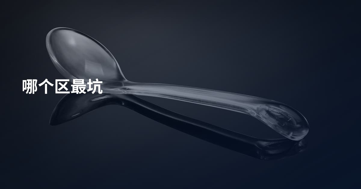 哪个区最坑