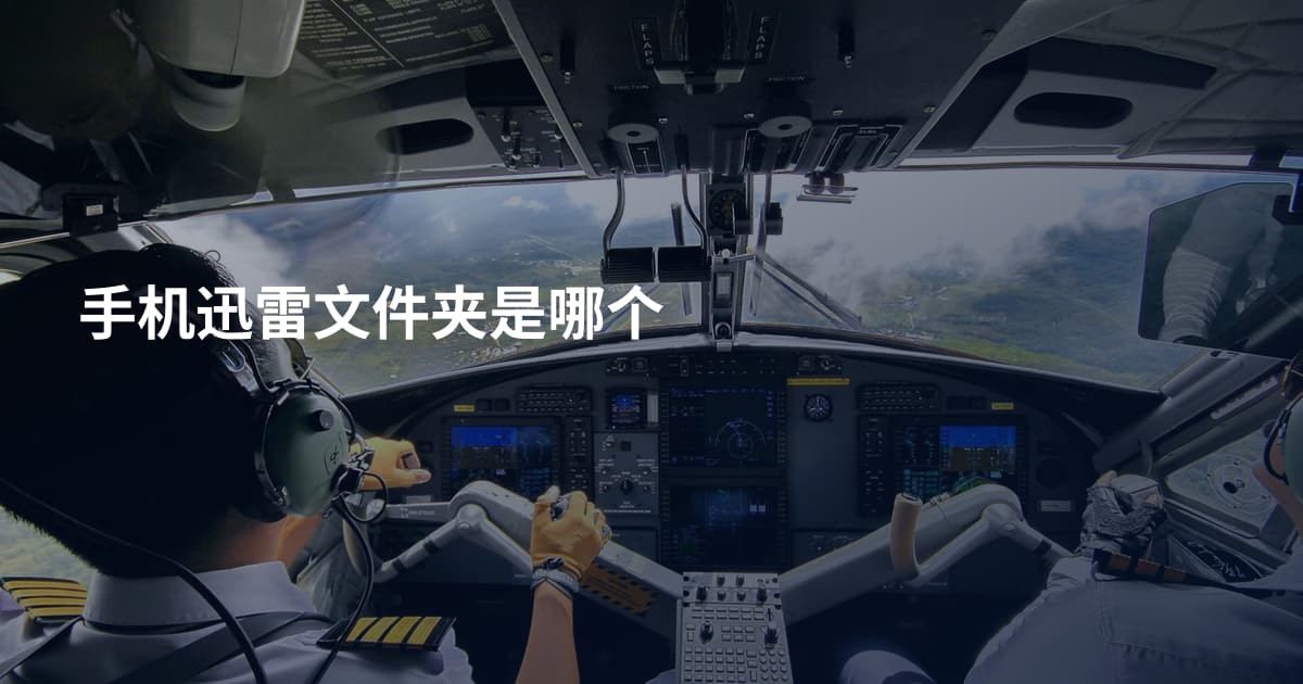 手机迅雷文件夹是哪个