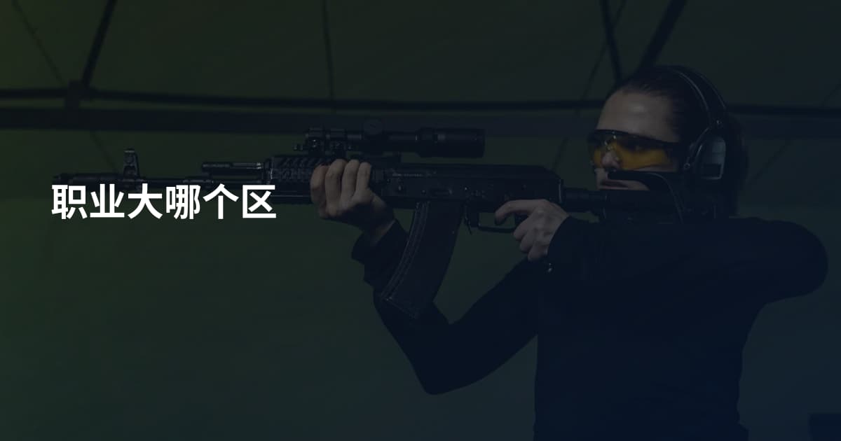 职业大哪个区