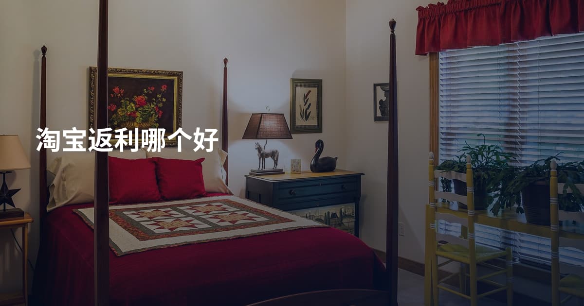 淘宝返利哪个好