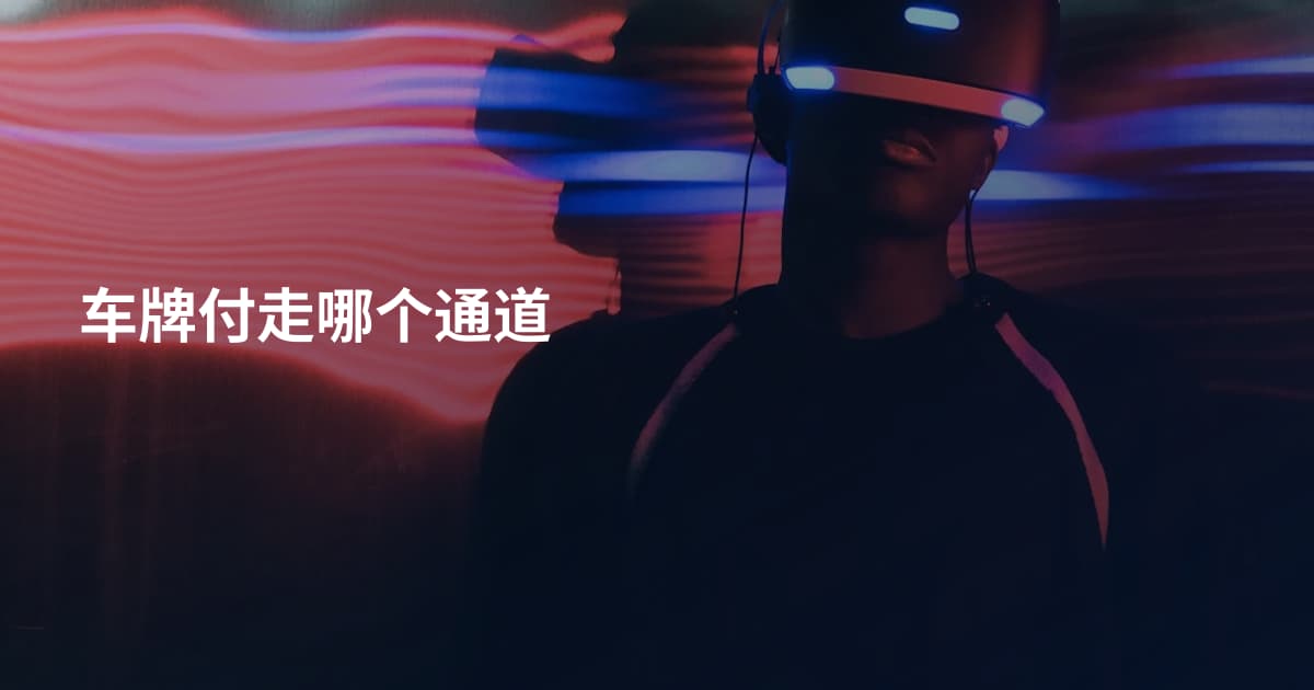 车牌付走哪个通道