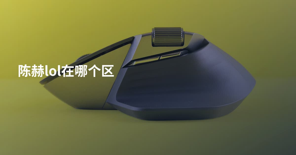 陈赫lol在哪个区