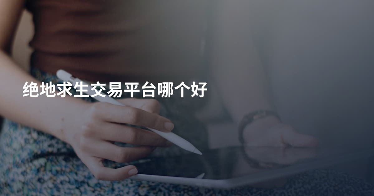 绝地求生交易平台哪个好