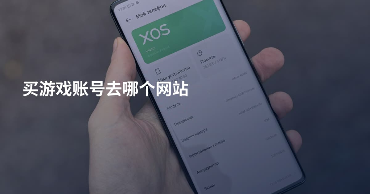 买游戏账号去哪个网站