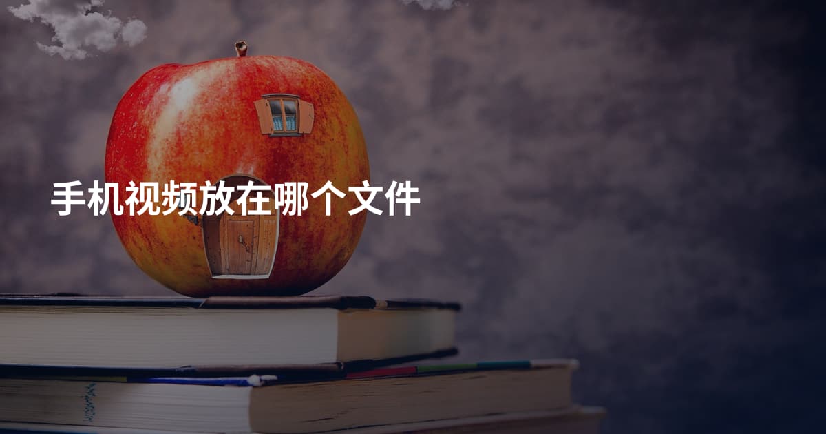 手机视频放在哪个文件