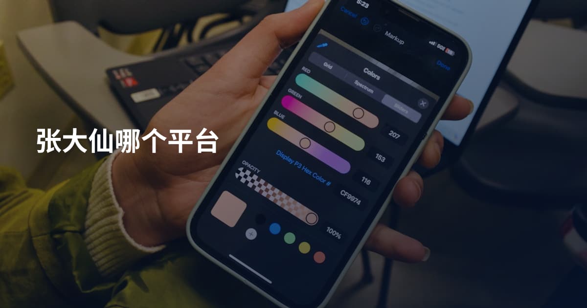 张大仙哪个平台