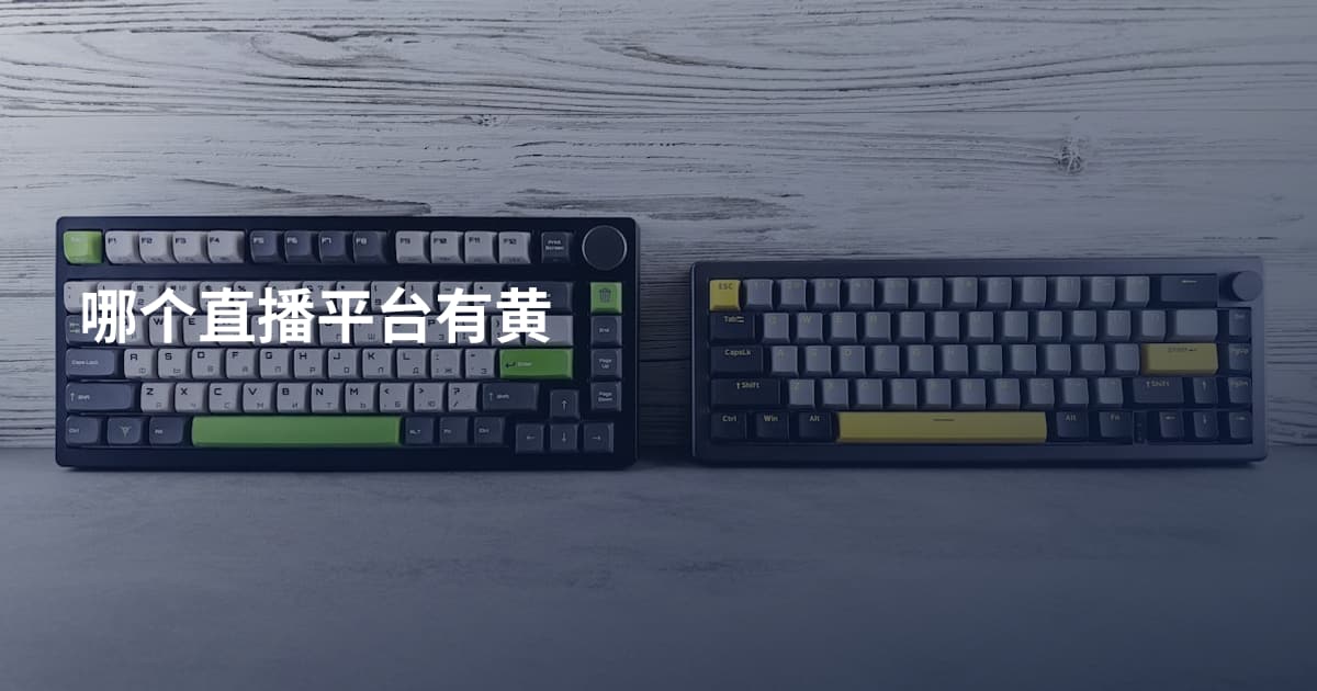 哪个直播平台有黄