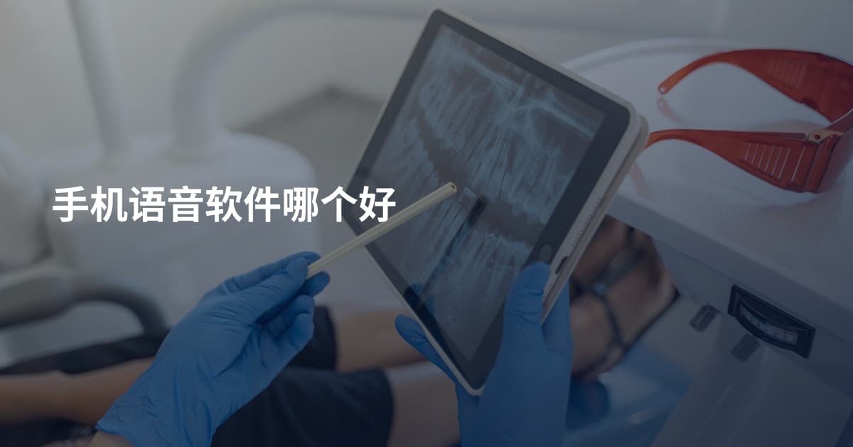 手机语音软件哪个好