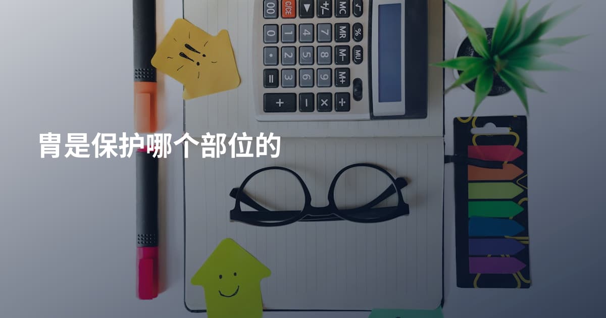 胄是保护哪个部位的