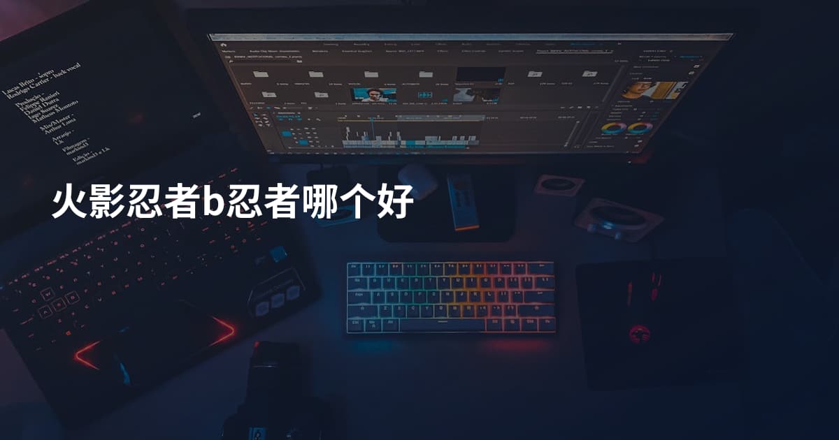 火影忍者b忍者哪个好
