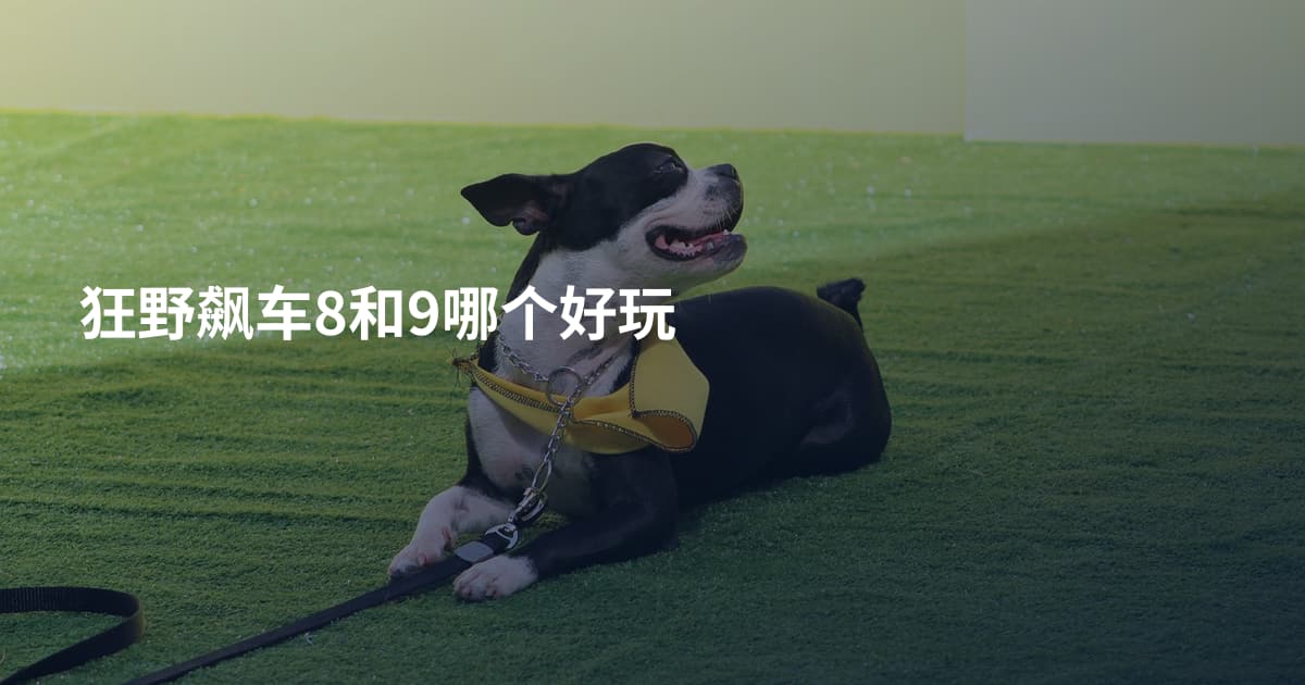 狂野飙车8和9哪个好玩