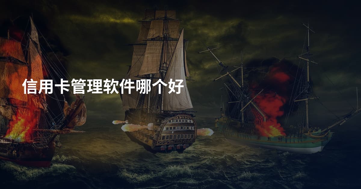 信用卡管理软件哪个好