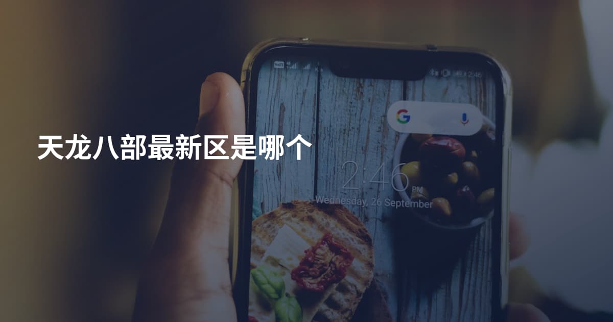 天龙八部最新区是哪个