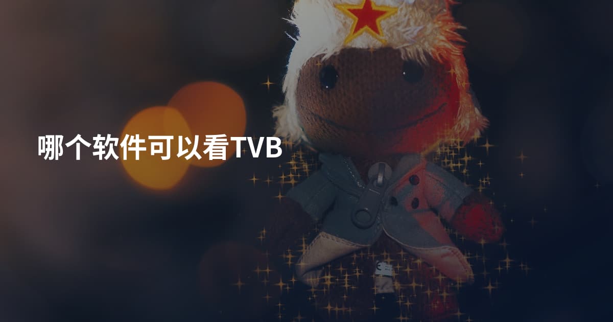 哪个软件可以看TVB