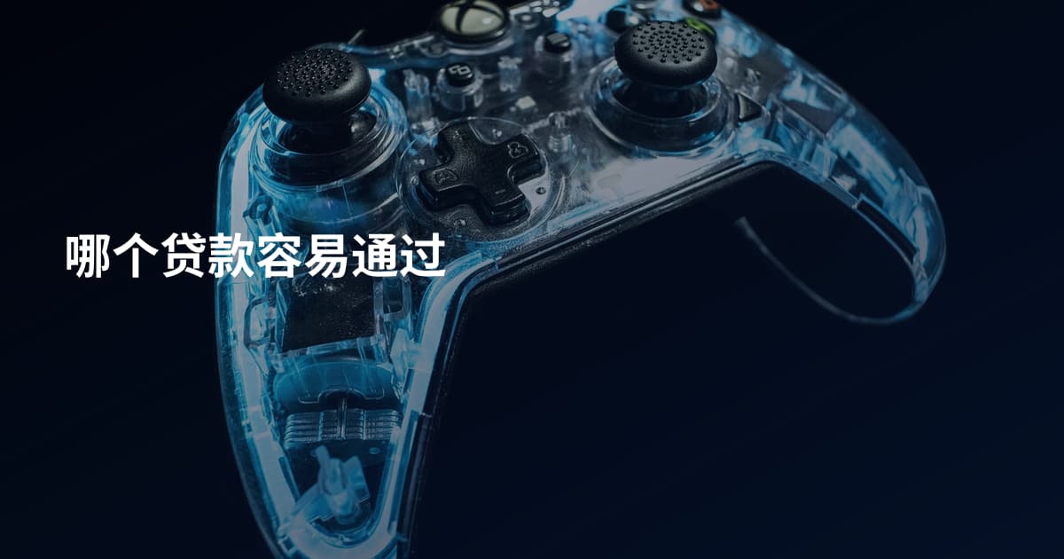哪个贷款容易通过