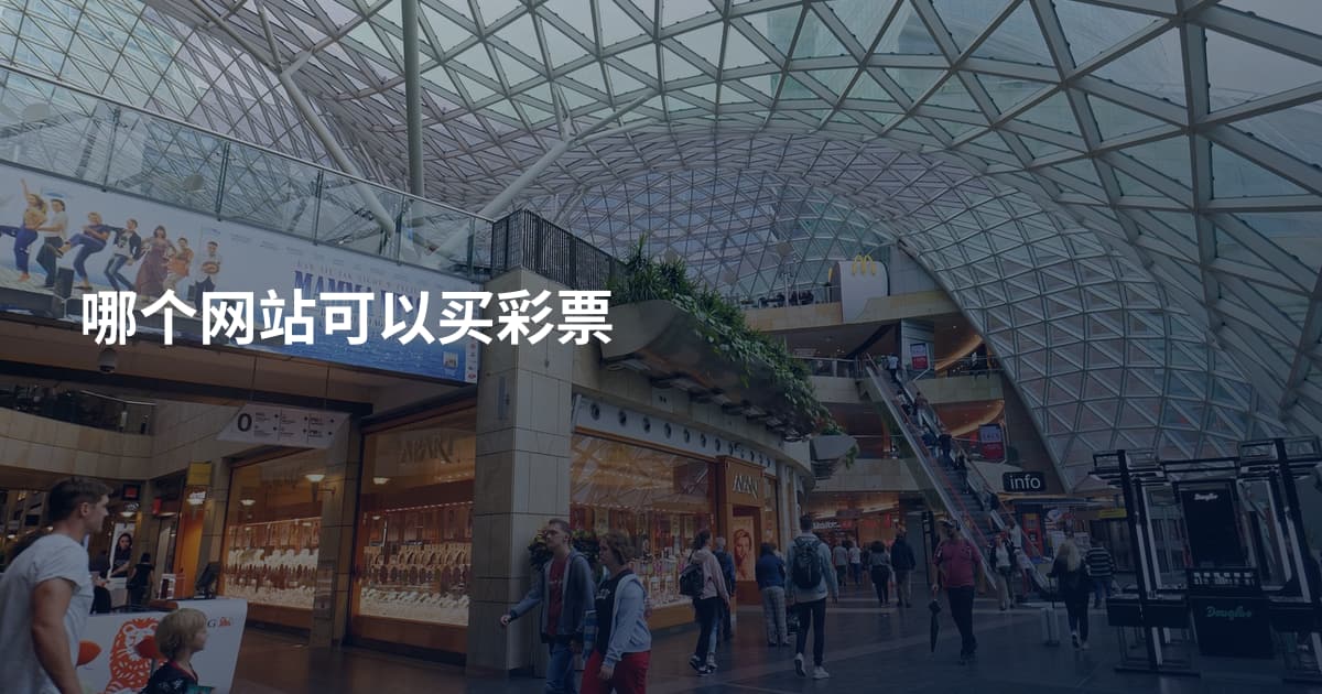哪个网站可以买彩票