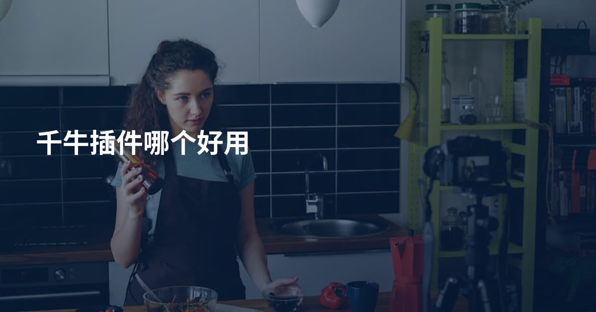 千牛插件哪个好用