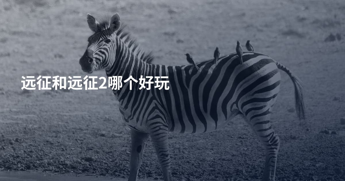 远征和远征2哪个好玩