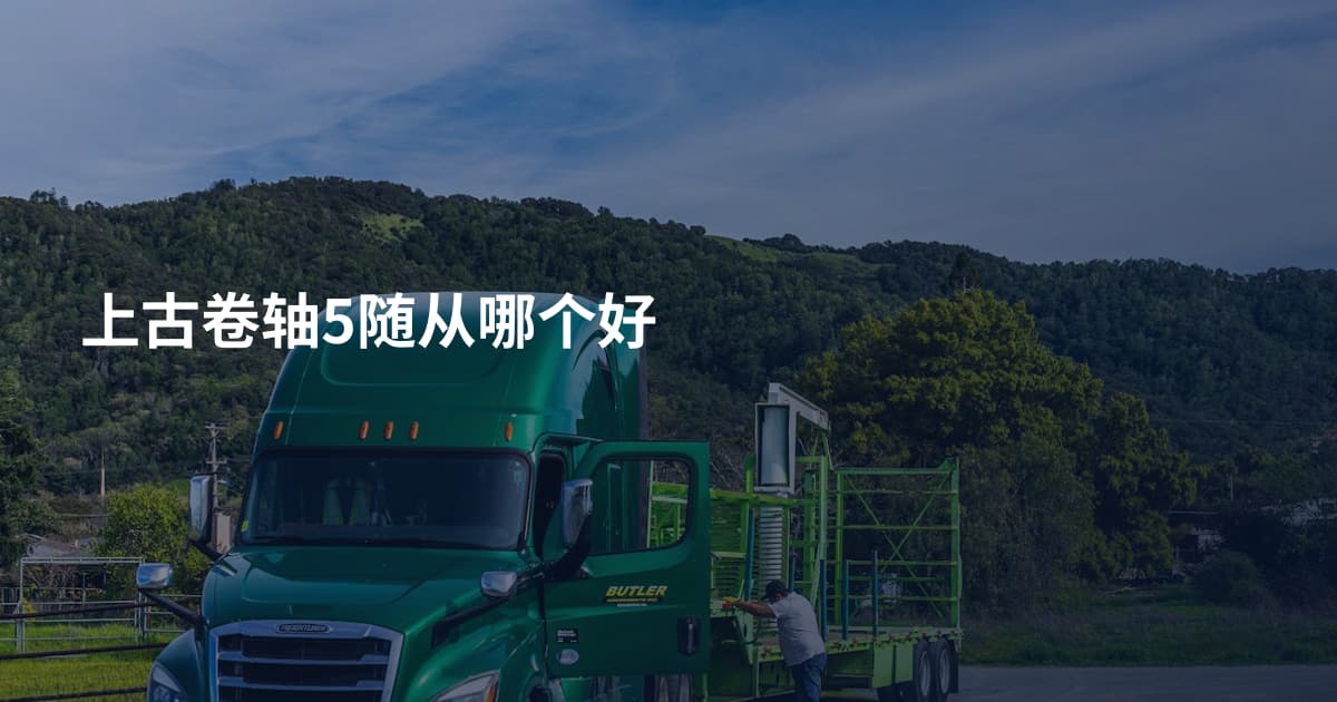 上古卷轴5随从哪个好