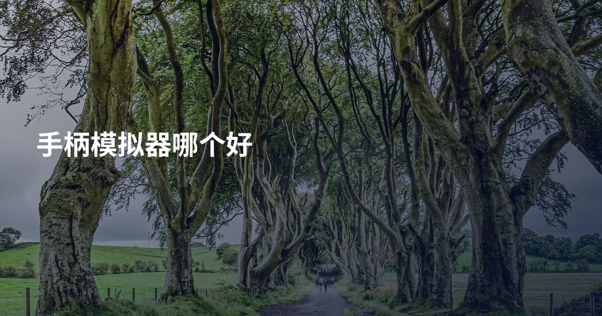 手柄模拟器哪个好