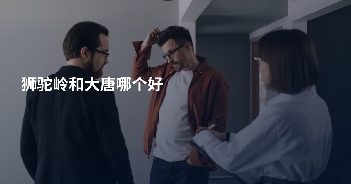 狮驼岭和大唐哪个好