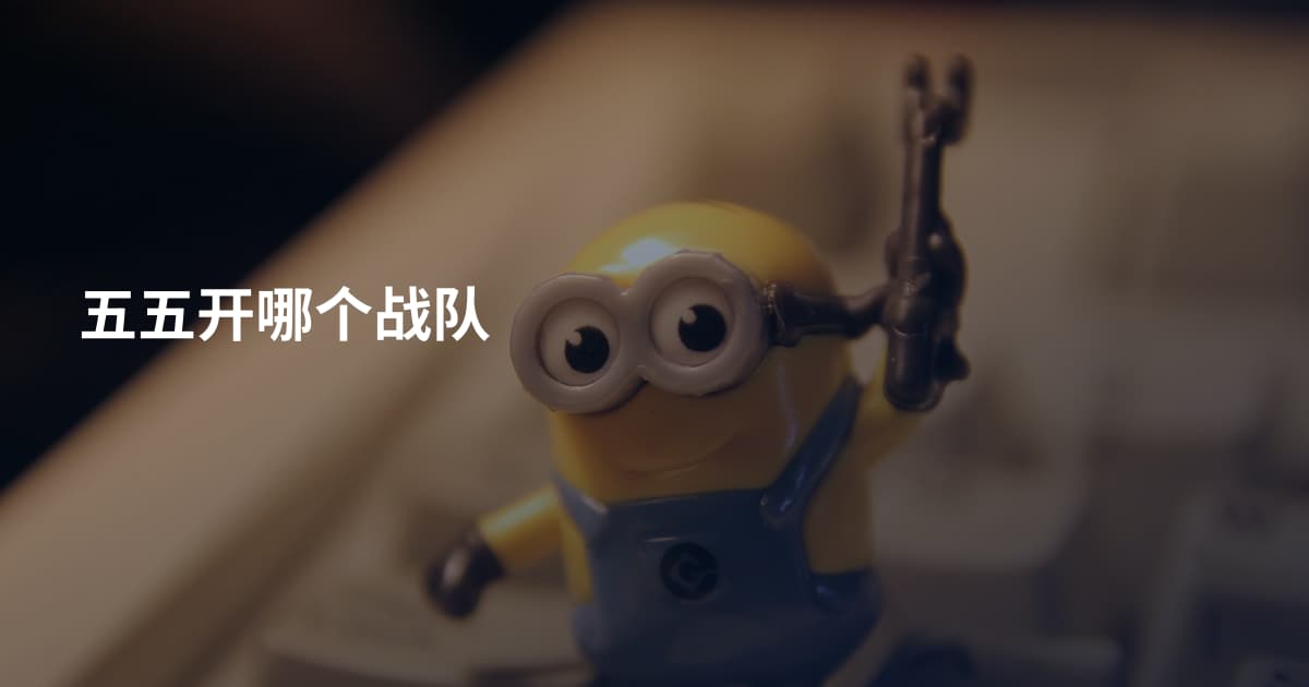 五五开哪个战队
