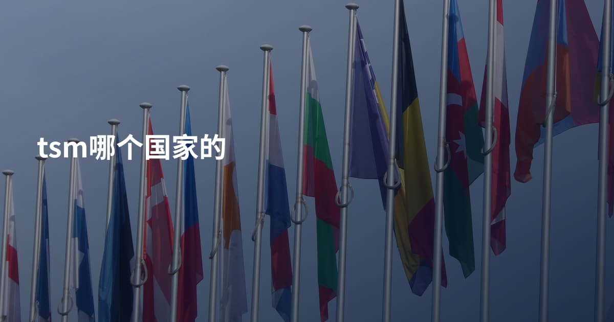 tsm哪个国家的