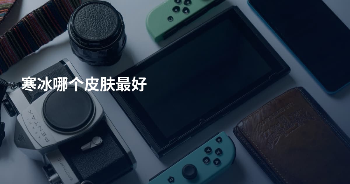 寒冰哪个皮肤最好