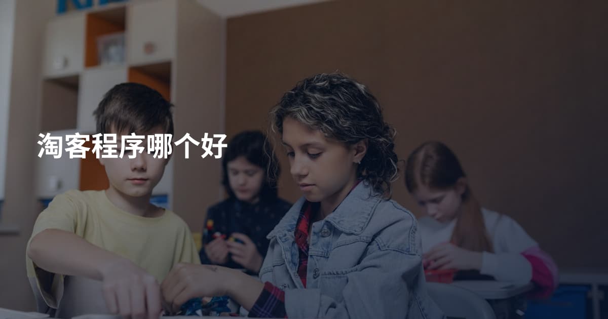 淘客程序哪个好