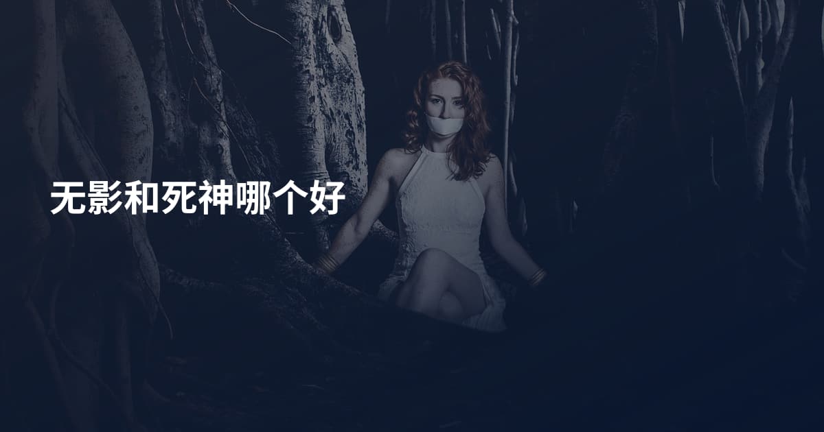 无影和死神哪个好