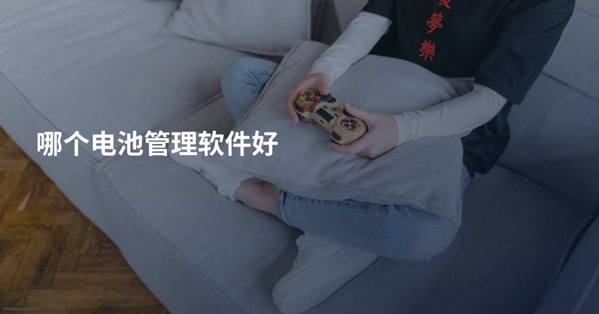哪个电池管理软件好