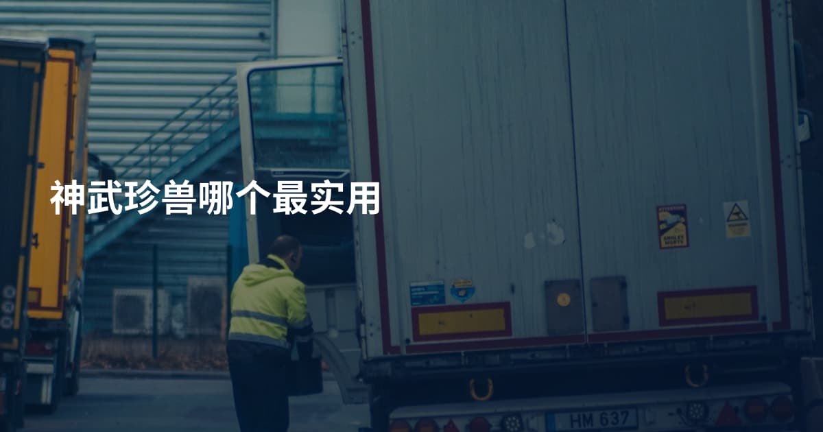 神武珍兽哪个最实用