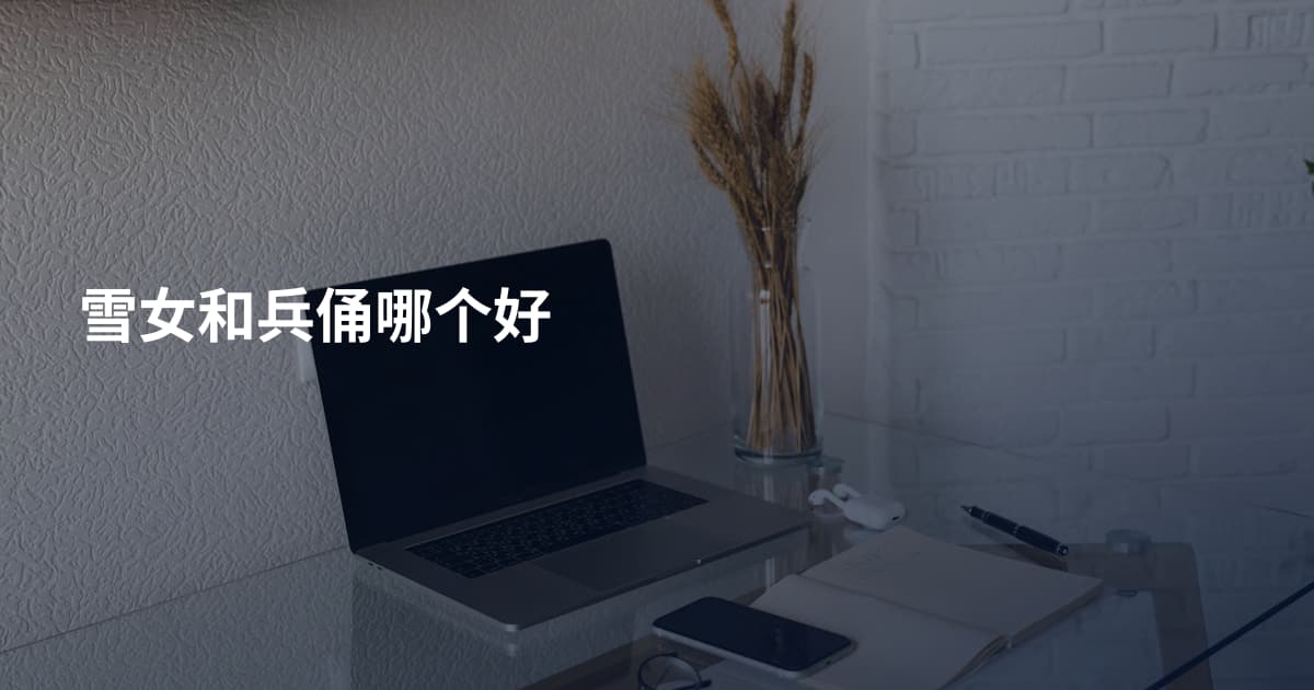 雪女和兵俑哪个好
