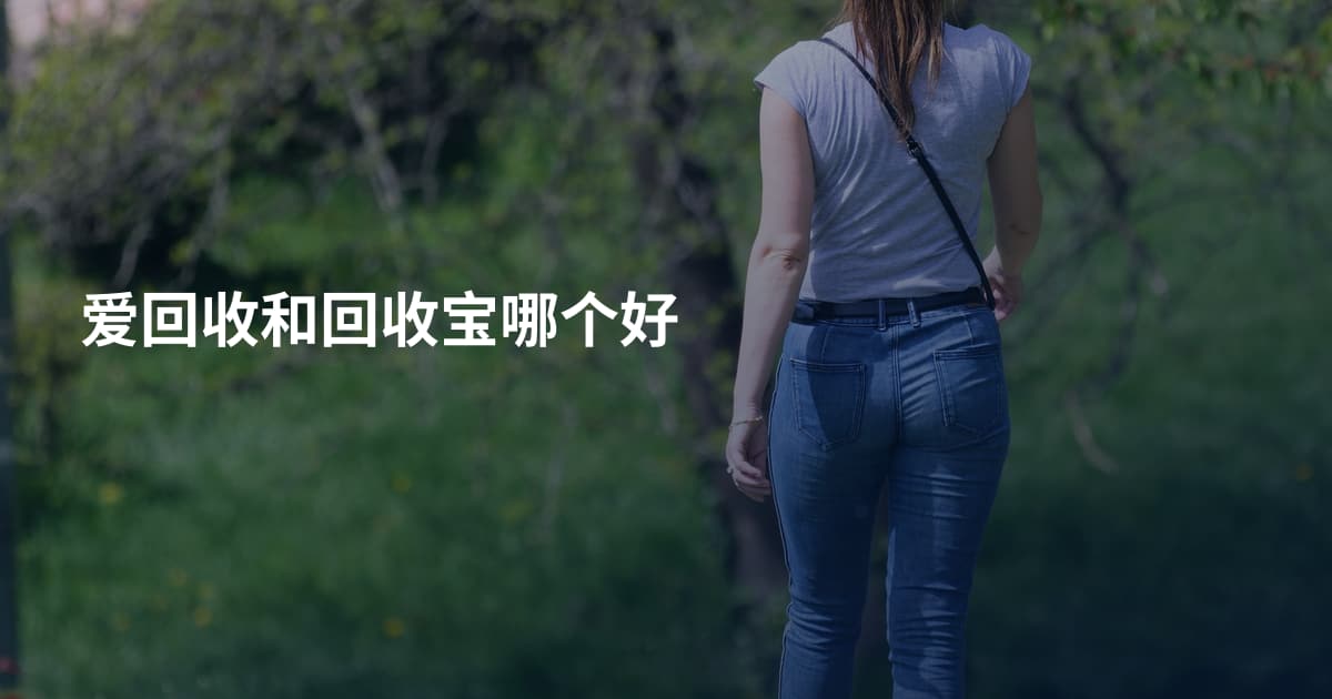 爱回收和回收宝哪个好