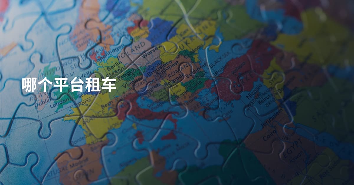哪个平台租车