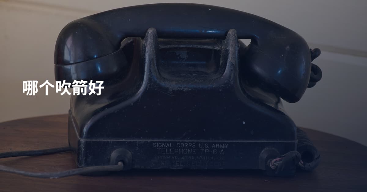 哪个吹箭好