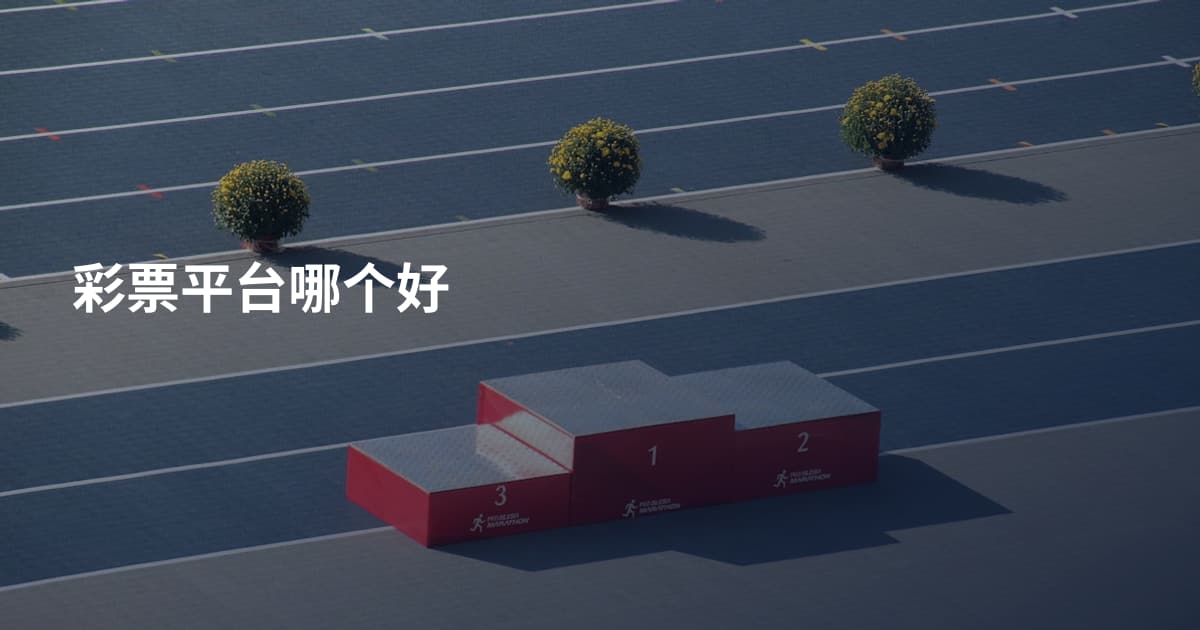 彩票平台哪个好