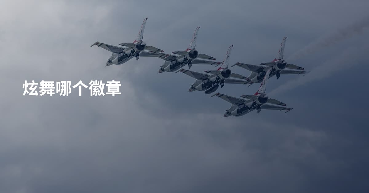 炫舞哪个徽章