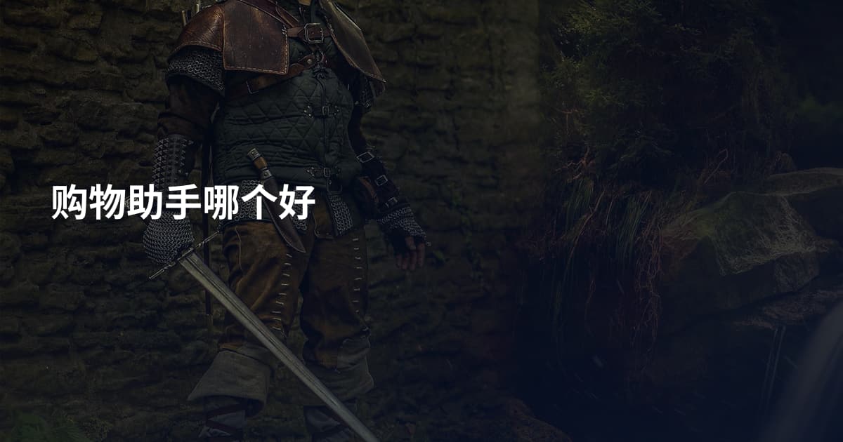 购物助手哪个好