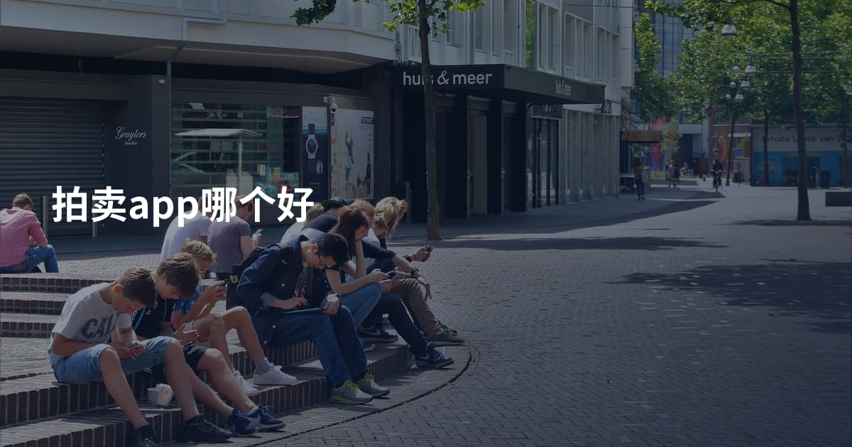 拍卖app哪个好