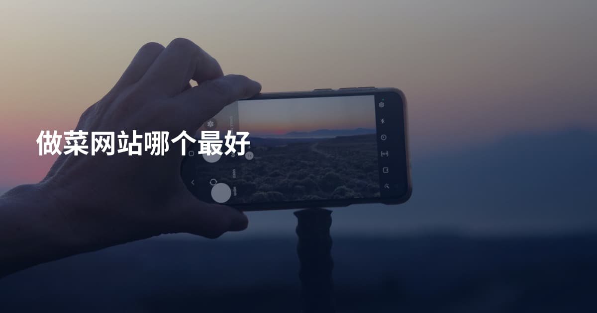 做菜网站哪个最好
