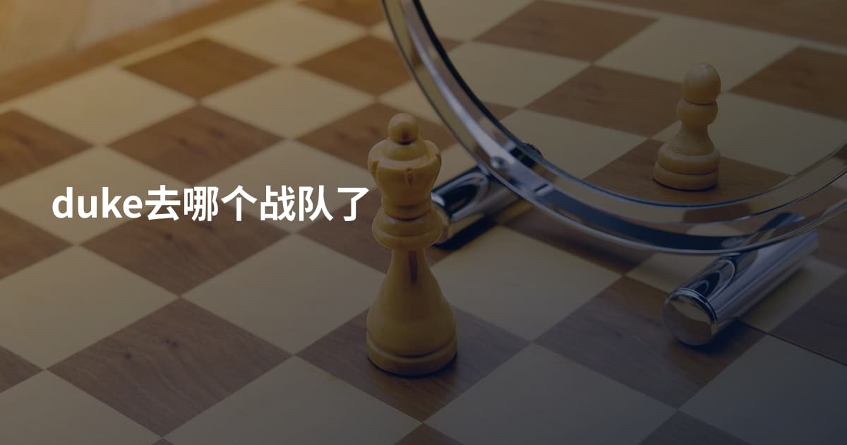 duke去哪个战队了