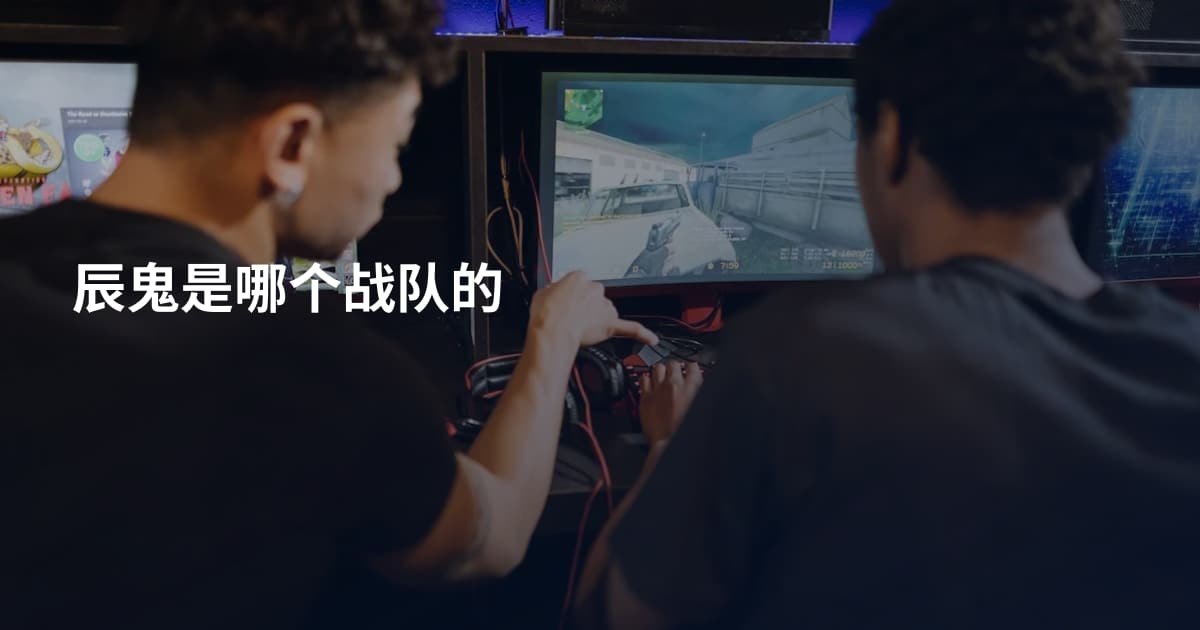 辰鬼是哪个战队的