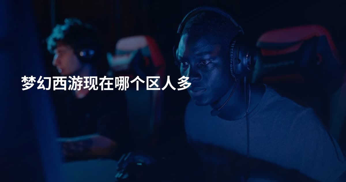 梦幻西游现在哪个区人多