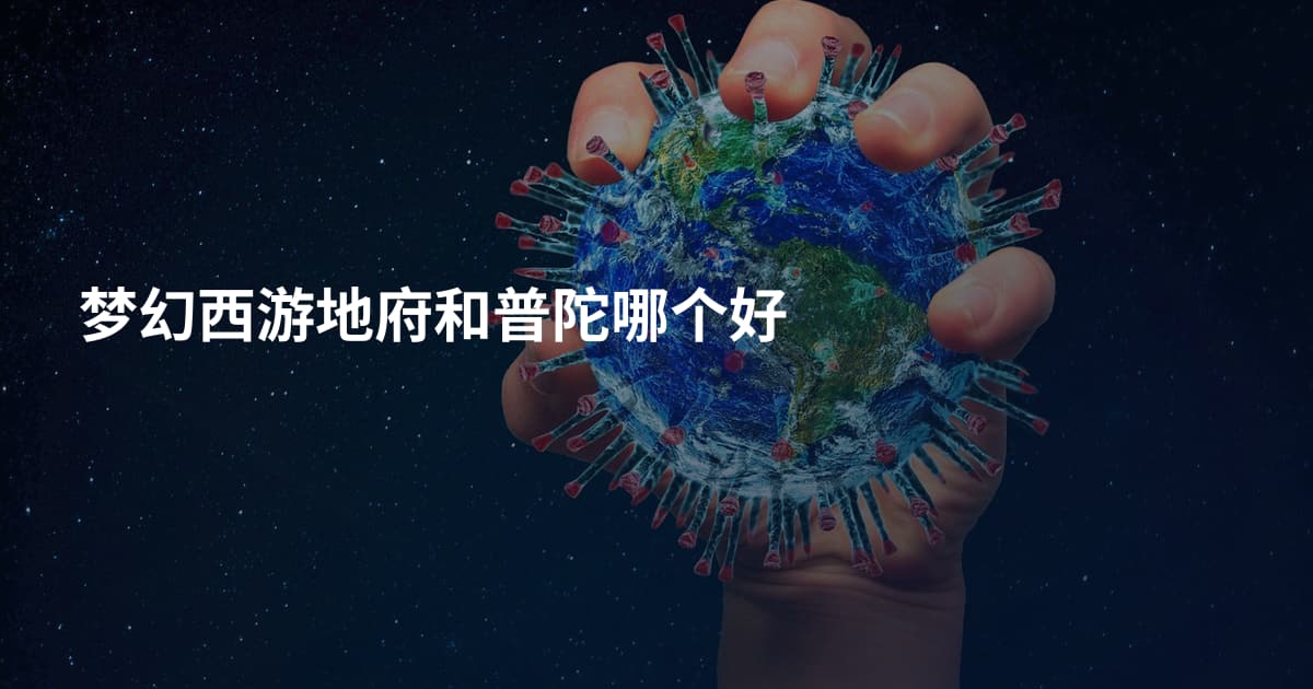 梦幻西游地府和普陀哪个好