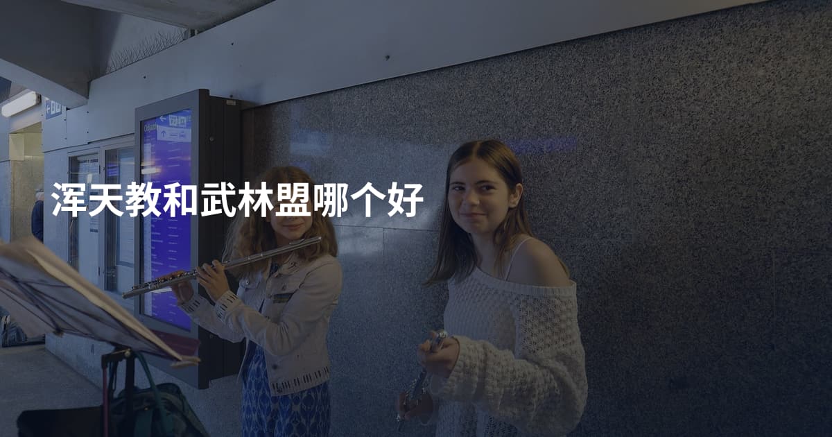 浑天教和武林盟哪个好