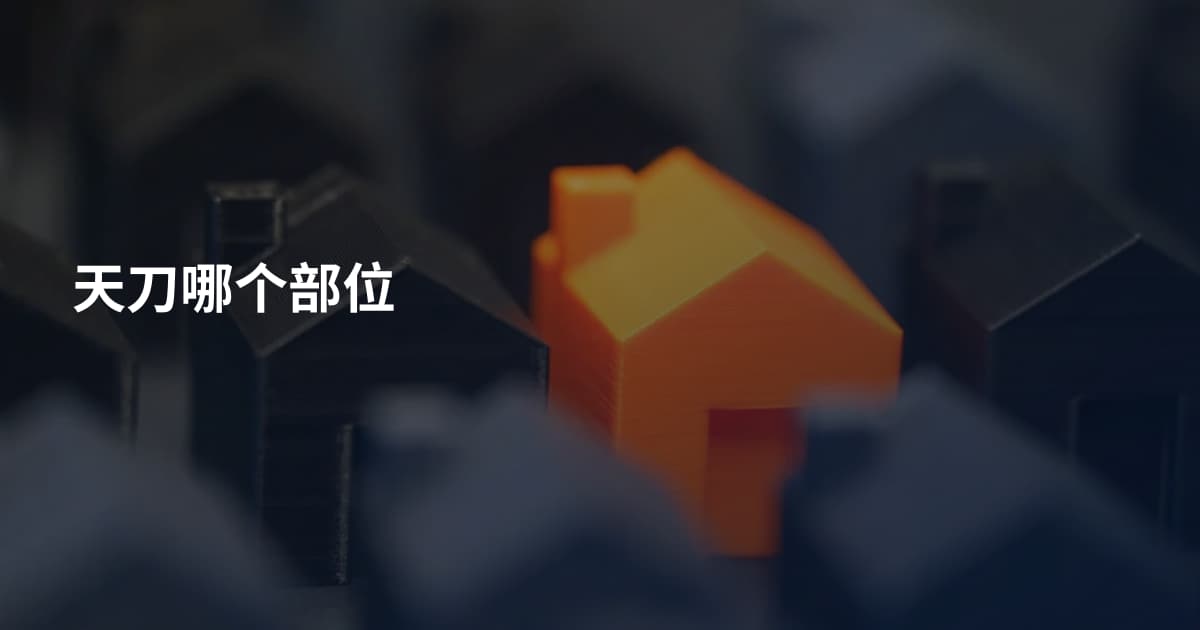 天刀哪个部位
