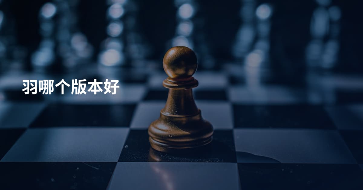 羽哪个版本好
