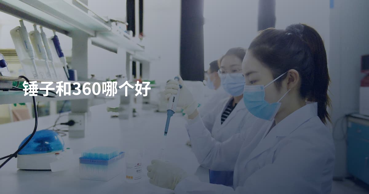 锤子和360哪个好