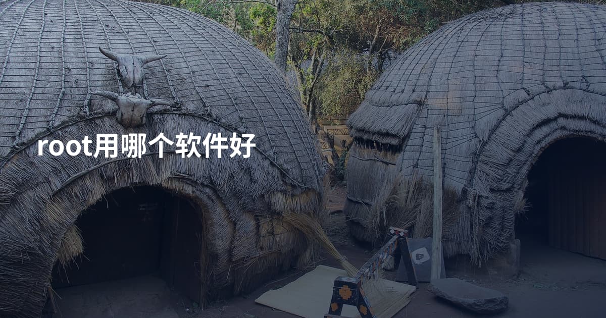root用哪个软件好